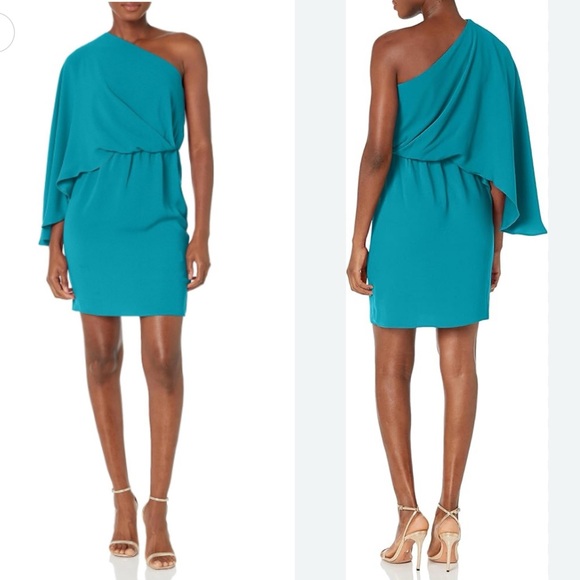 Trina Turk Dresses & Skirts - NWT Trina Turk Women's One Shoulder Cocktail Dress Sz 12